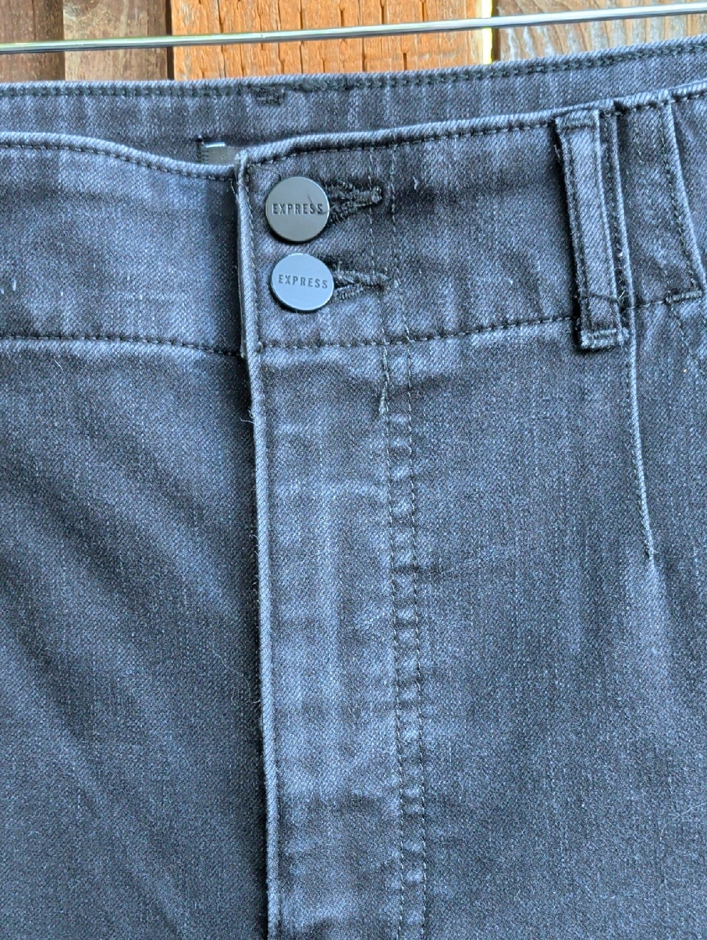 EXPRESS Slim Super High Rise Jeans Size 14 - Picture 5 of 15